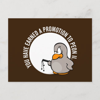 Postal Felicidades por tu bien merecida promoción
