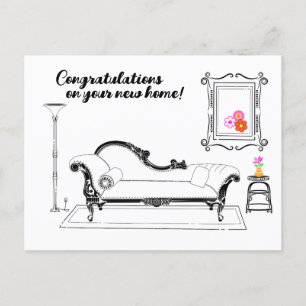 Postal Felicidades por tu nuevo hogar