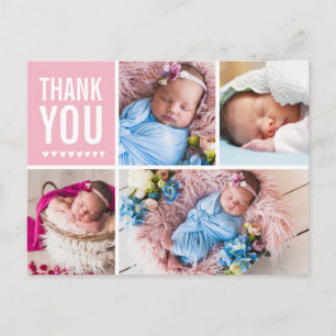 Postal Felicidades y Anuncio de Nacimiento Fotorama