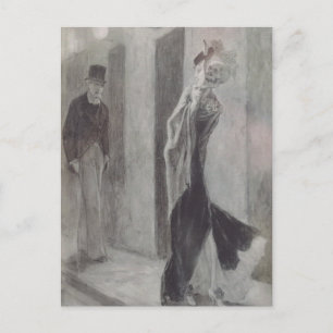 Postal Felicien Rops - Indulto humano