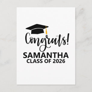 POSTAL FELICITA GRADUADO PERSONALIZADA