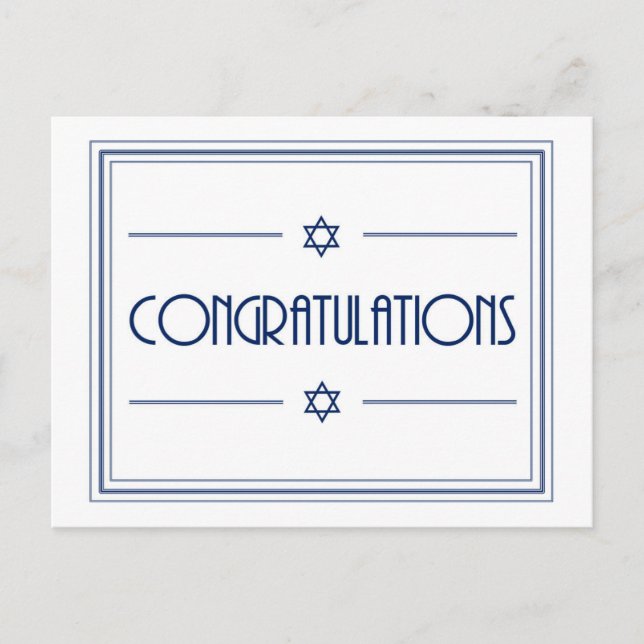 Postal Felicitaciones (Anverso)