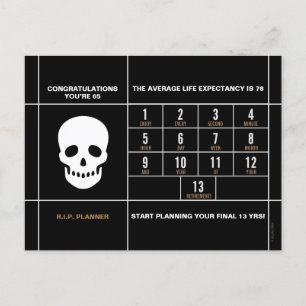 Postal Felicitaciones 65 Postcard