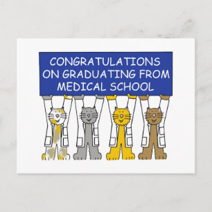 Postal Felicitaciones a los graduados de la Facultad de M