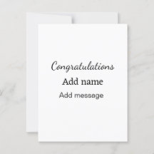 Felicitaciones agregar nombre mensaje simple gradu