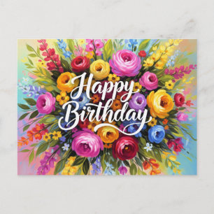 Postal Felicitaciones de Cumpleaños