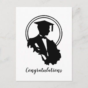 Postal Felicitaciones de graduación retro