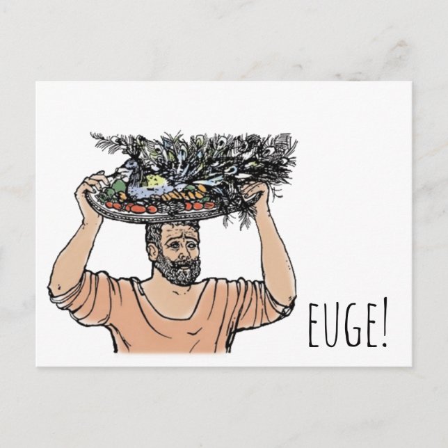 Postal Felicitaciones de Grumio (Anverso)