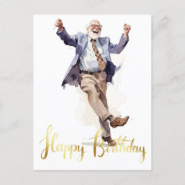 Postal Felicitaciones Feliz abuelo Personalizado
