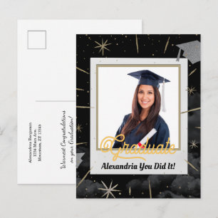 Postal Felicitaciones Graduación Clase de 2021 