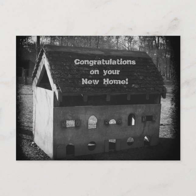 Postal Felicitaciones nueva casa (Anverso)