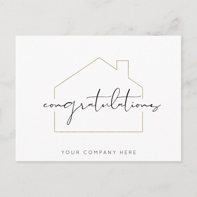 Postal Felicitaciones Nueva Realidad Homeowner (Anverso)