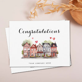 Postal Felicitaciones Nuevo Propietario Inmobiliaria