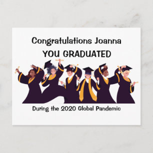 Postal Felicitaciones por su graduación 2020
