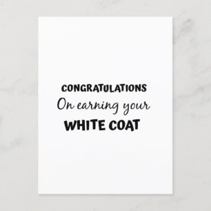 Postal felicitaciones por tu bachillerato blanco 