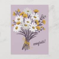 FELICITACIONES Ramo Floral de Daisy Personalizado