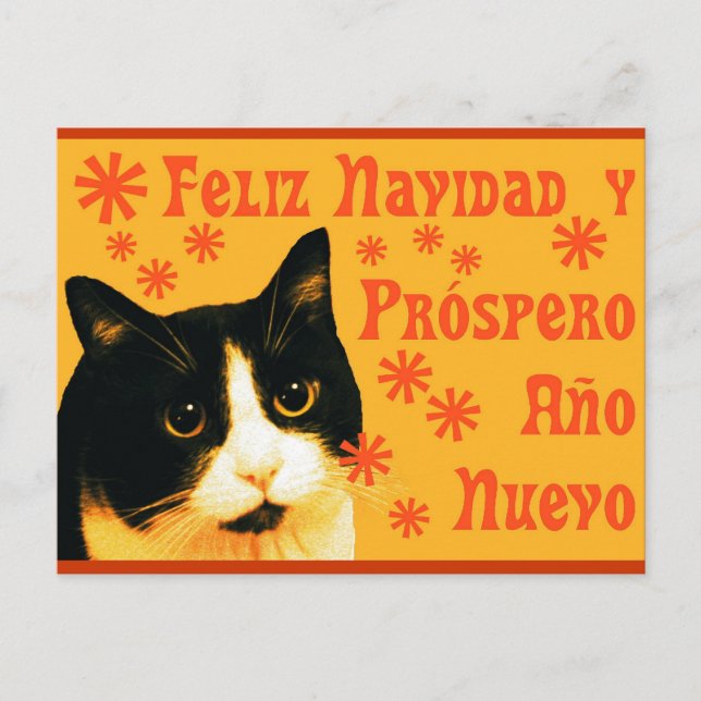 Postal Felix Navidad (Anverso)