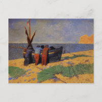 Felix Vallotton - El catorce de julio en Etretat