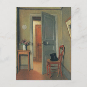 Postal Felix Vallotton - La visita