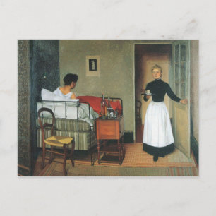 Postal Felix Vallotton - Los enfermos