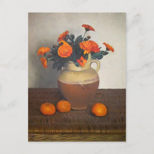 Postal Felix Vallotton - Marigolds and Tangerines