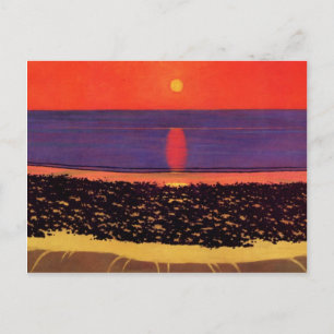 Postal Felix Vallotton - Para tumbar el sol con Villervil