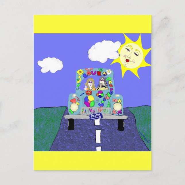 Postal Feliz (Anverso)