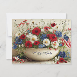 Postal Feliz 4 de julio