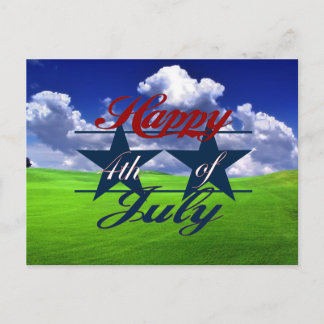 Postal Feliz 4 de julio