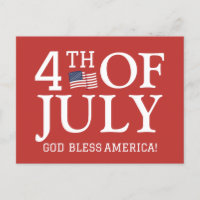 Feliz 4 de julio, fiesta del Día de la Independenc