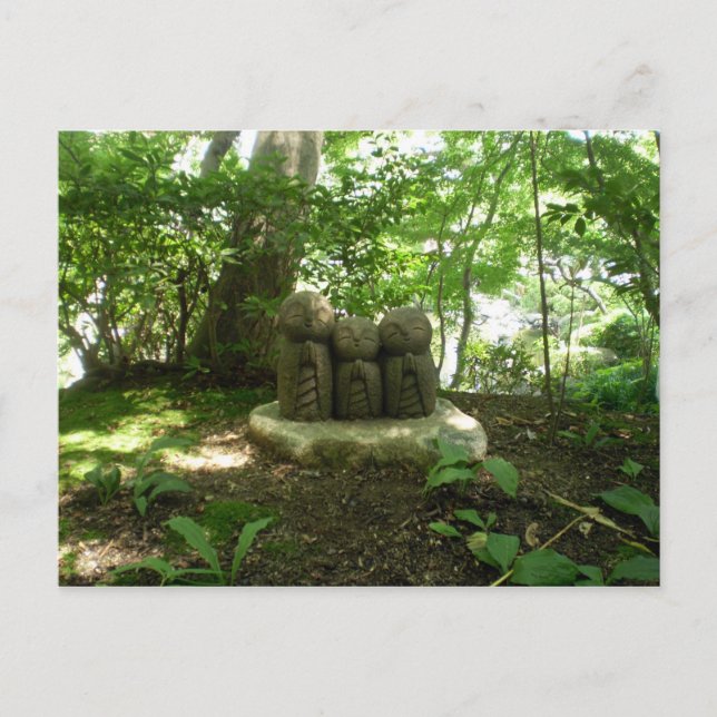 Postal Feliz a la sombra (Anverso)