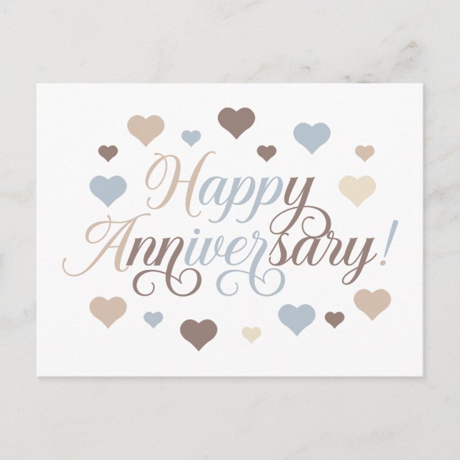 Postal Feliz Aniversario (Anverso)