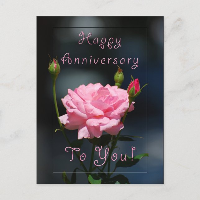 Postal Feliz aniversario (Anverso)