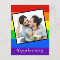 Feliz aniversario pareja gay foto personalizada ar