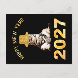 Postal Feliz año Mew 2027