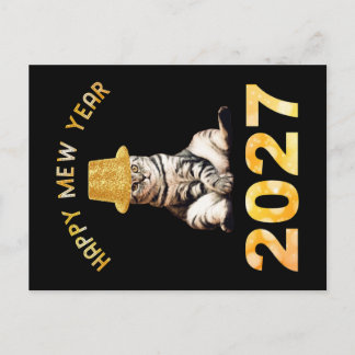 Postal Feliz año Mew 2027