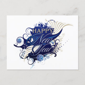Postal feliz año nuevo