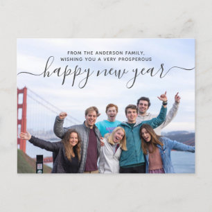 Postal feliz año nuevo
