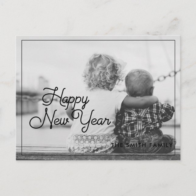 Postal Feliz Año Nuevo (Anverso)