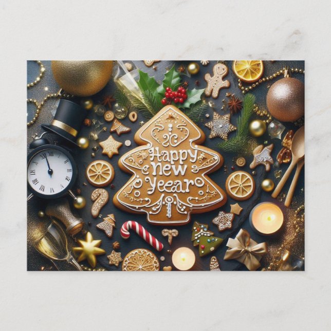 Postal Feliz Año Nuevo 2003 (Anverso)