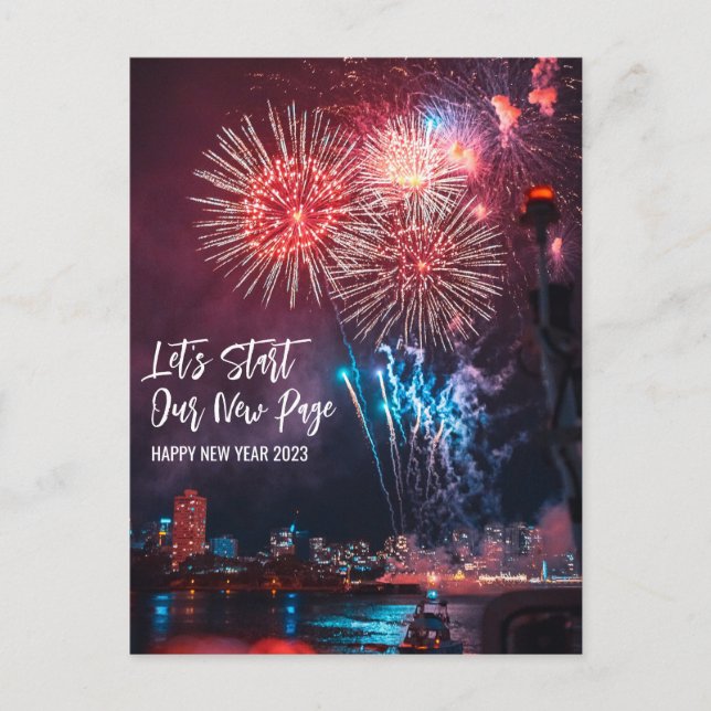 Postal Feliz Año Nuevo 2023 (Anverso)