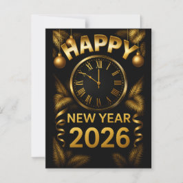 Postal "Feliz Año Nuevo 2026"