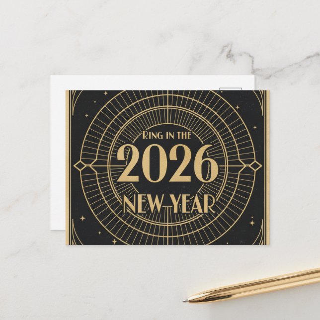 POSTAL FELIZ AÑO NUEVO 2026  (Anverso/Reverso In Situ)