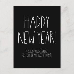 Postal Feliz Año Nuevo 2026 Sarcástico