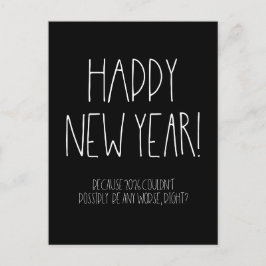 Postal Feliz Año Nuevo 2026 Sarcástico