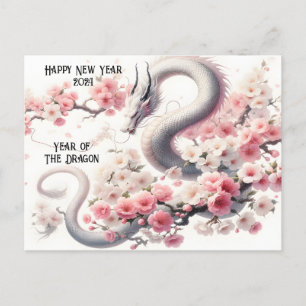 Postal Feliz Año Nuevo Chino Del Dragón