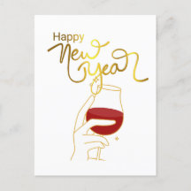 Feliz Año Nuevo Con Oro