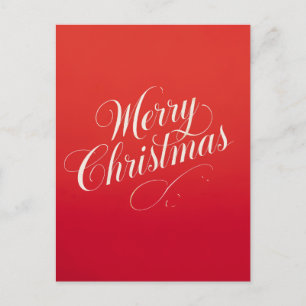 Postal Feliz Año Nuevo Feliz Navidad Temporada de Vacacio