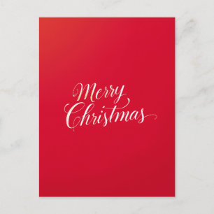 Postal Feliz Año Nuevo Feliz Navidad Temporada de Vacacio