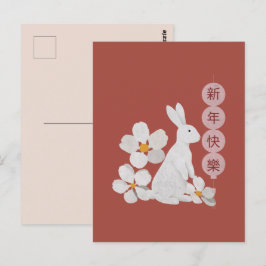 Postal Feliz Año Nuevo Lunar 2023